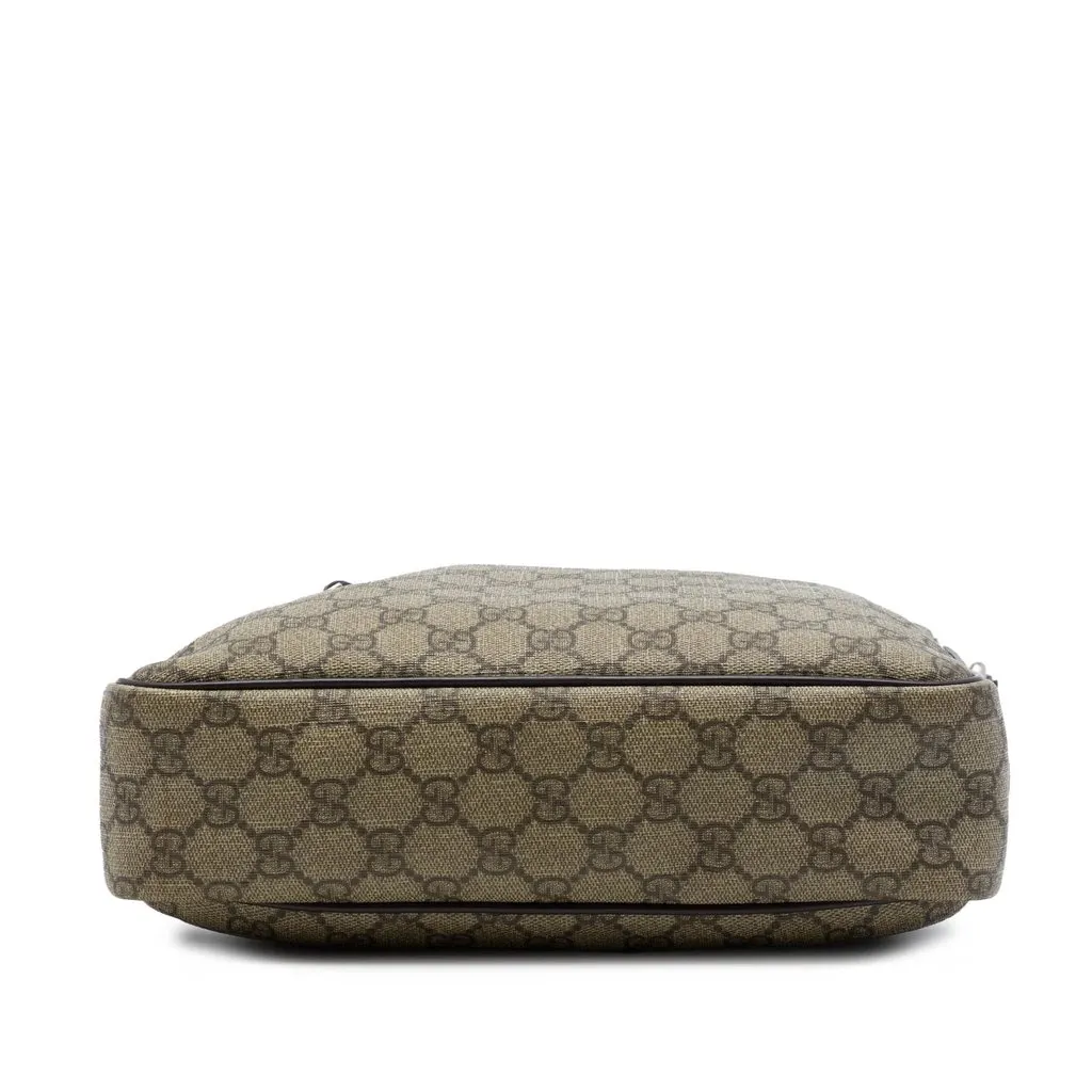 Gucci GG Supreme Crossbody Beige Very good - Inside View