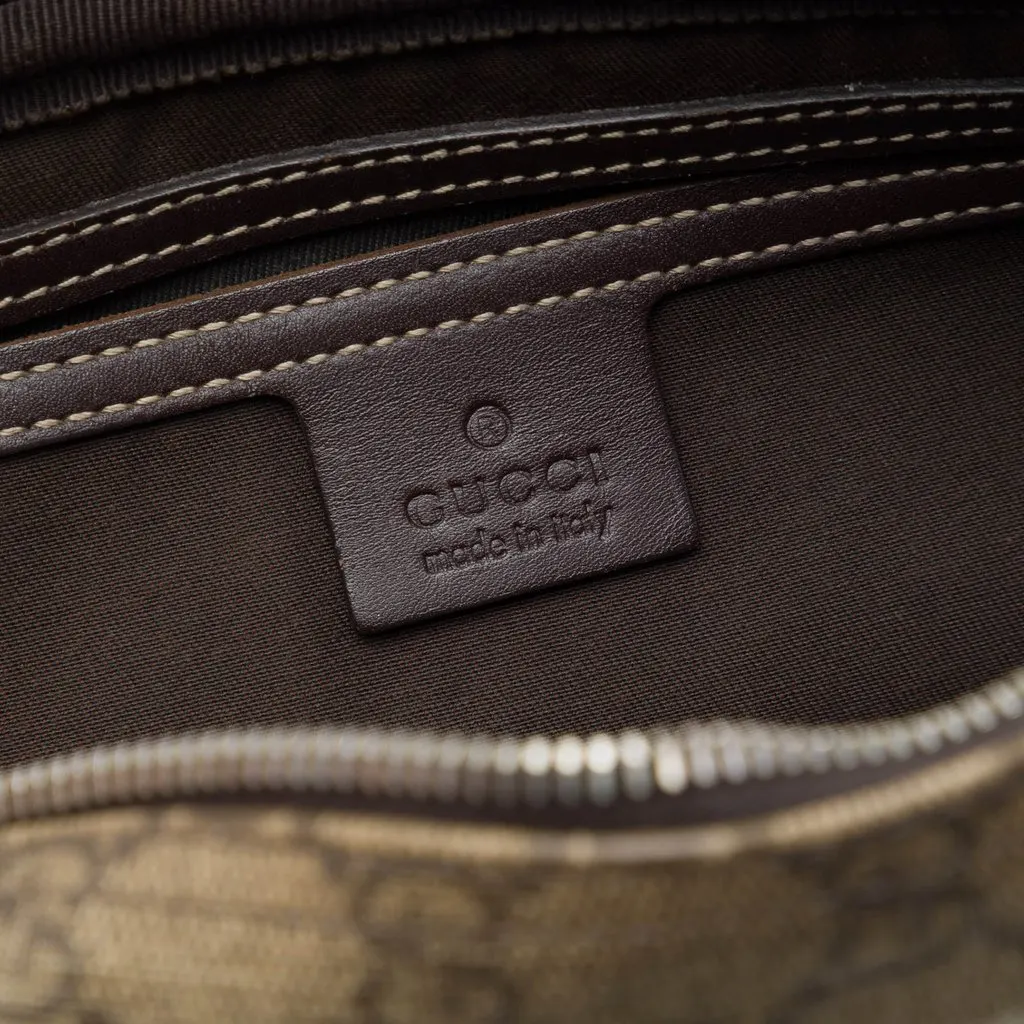 Gucci GG Supreme Crossbody Beige Very good - Box View