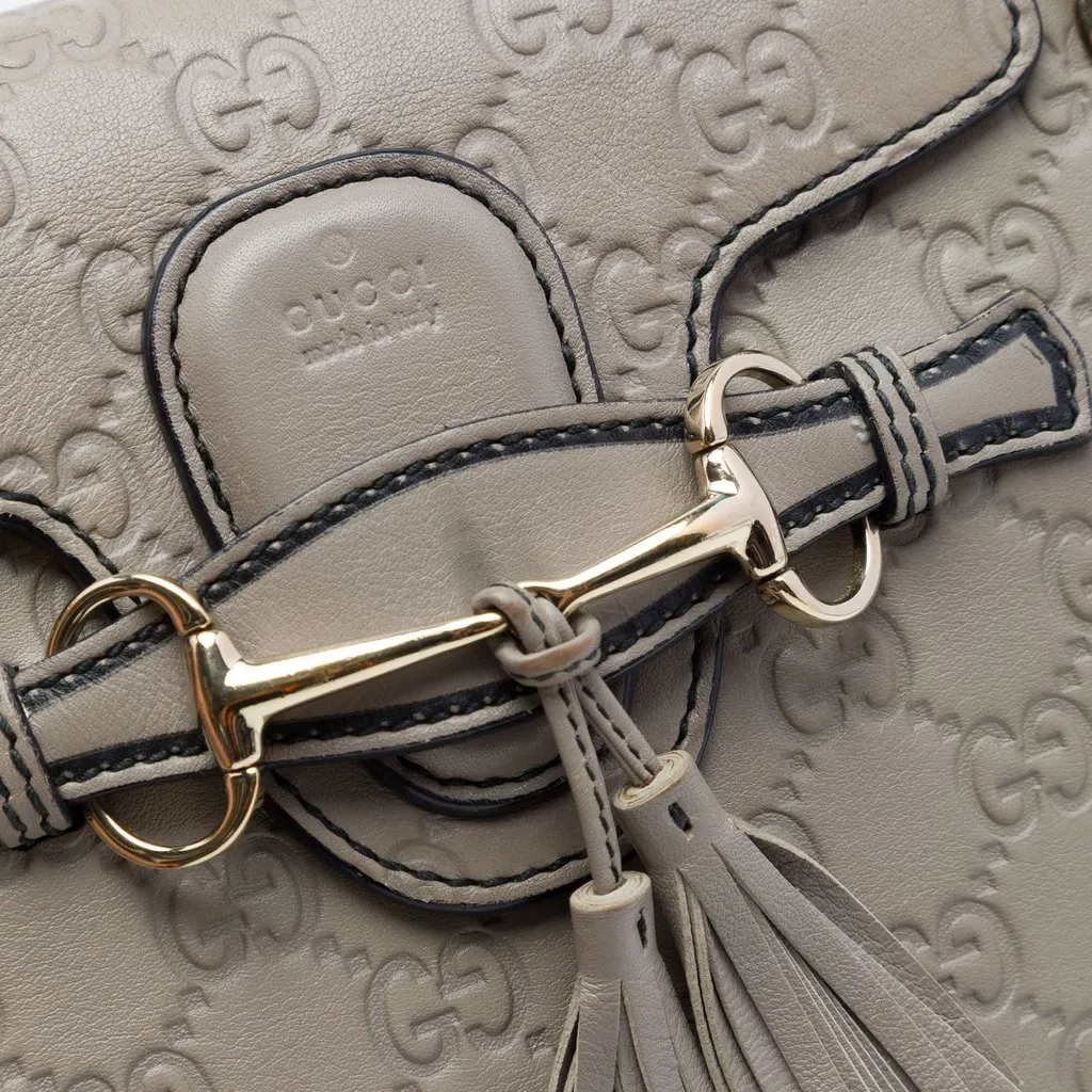 Gucci Small Guccissima Emily Shoulder Bag MultiColor Leather Very good - Box View