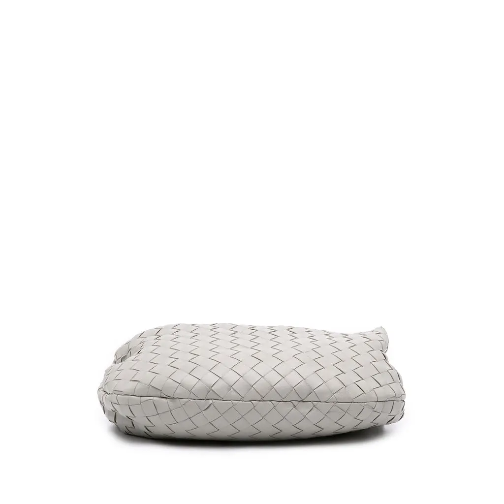 Bottega Veneta Teen Nappa Intrecciato Jodie Grey Leather Good - Inside View