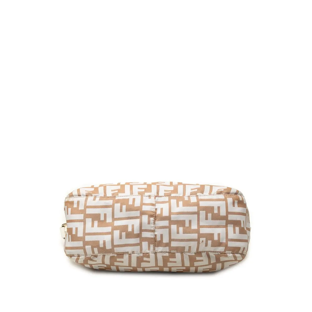 Fendi Zucca Canvas Crossbody Brown Canvas Good - Inside View