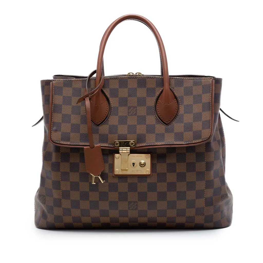 Louis Vuitton Damier Ebene Ascot Brown Very good - Front View