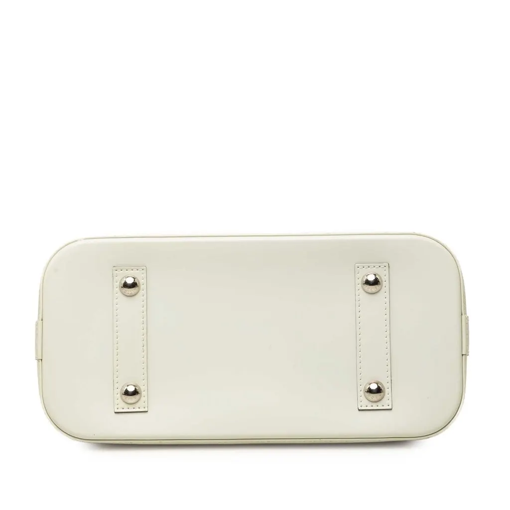 Louis Vuitton Epi Alma PM White Leather Very good - Inside View