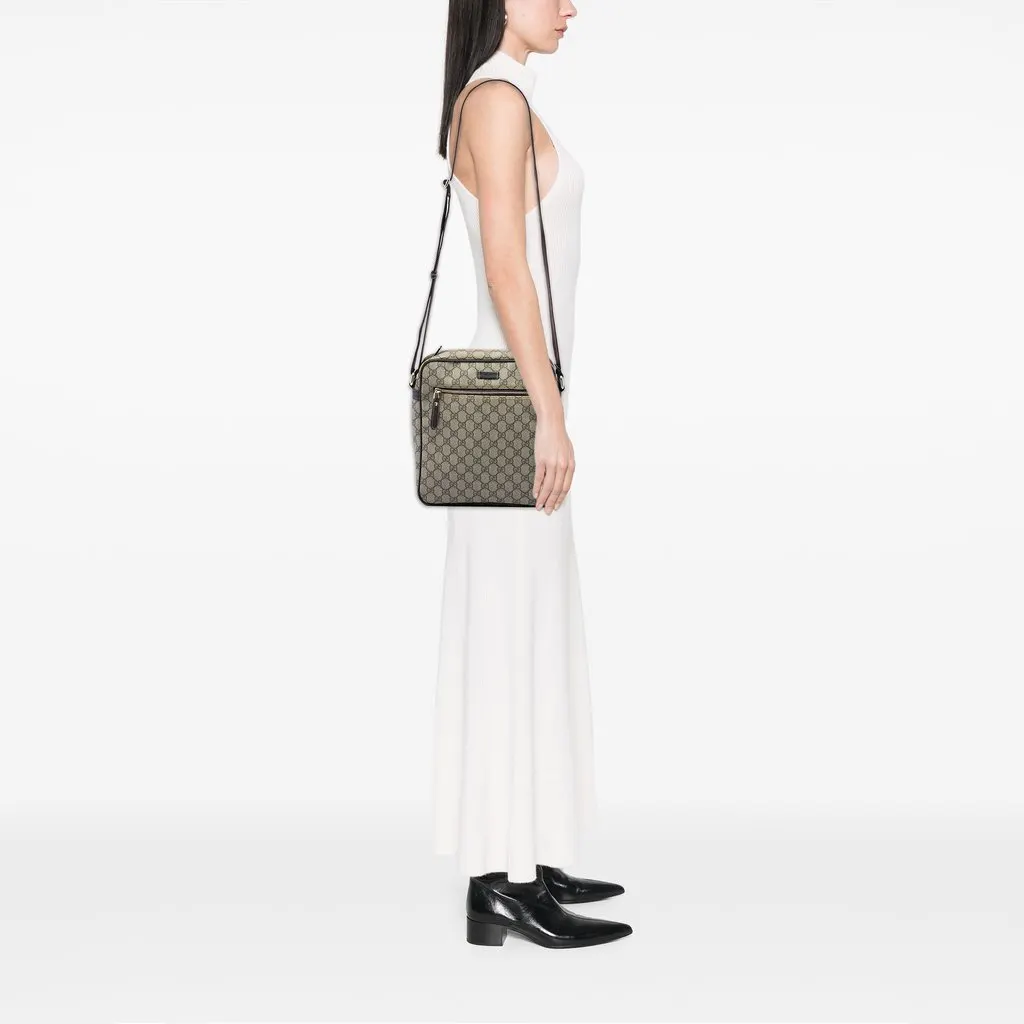 Gucci GG Supreme Crossbody Beige Canvas Very good - Box View