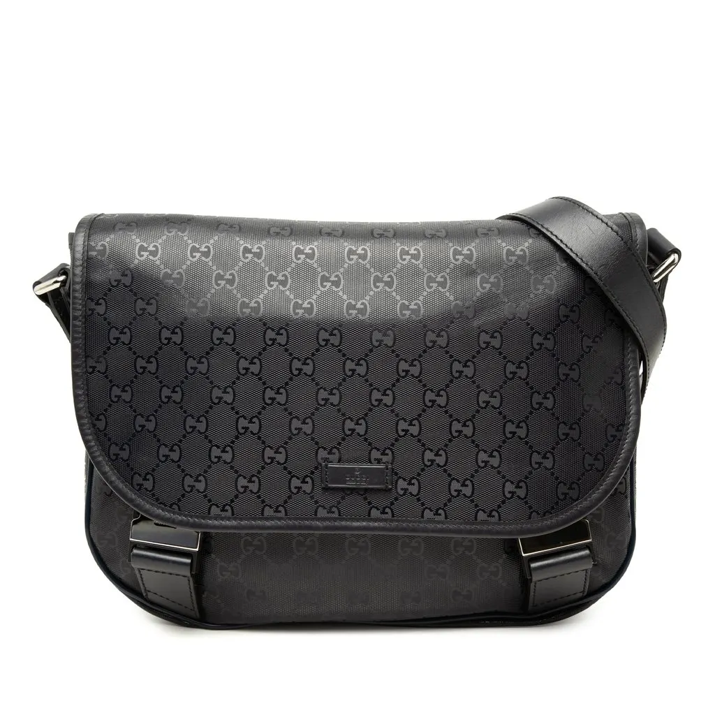 Gucci GG Imprime Crossbody Black Very good - Front View