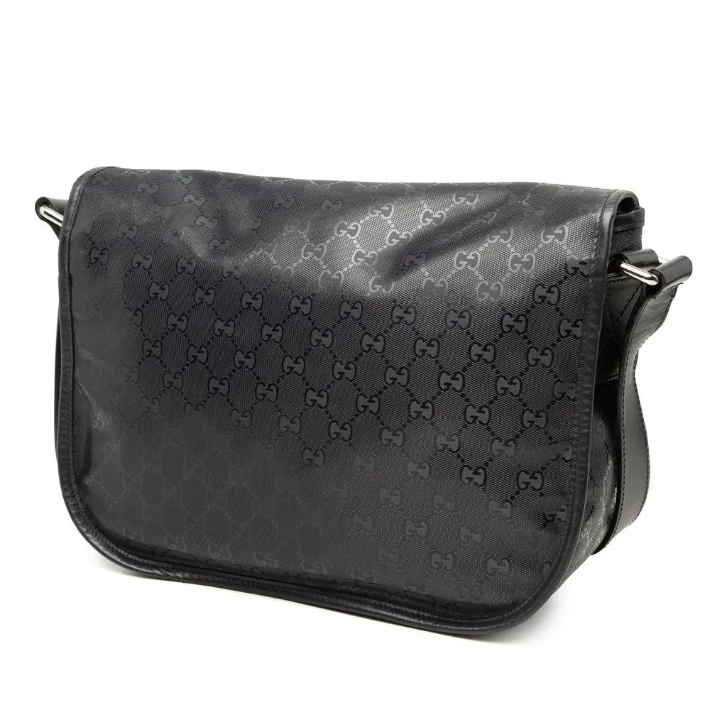 Gucci GG Imprime Crossbody Black Very good - Back View