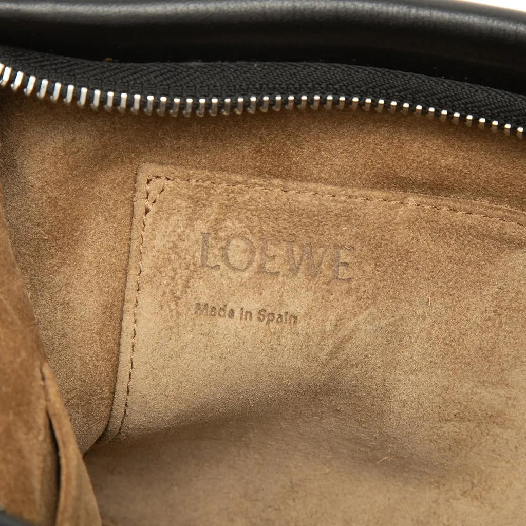 LOEWE Small Leather Stars Missy Satchel Black Leather Very good - Box View