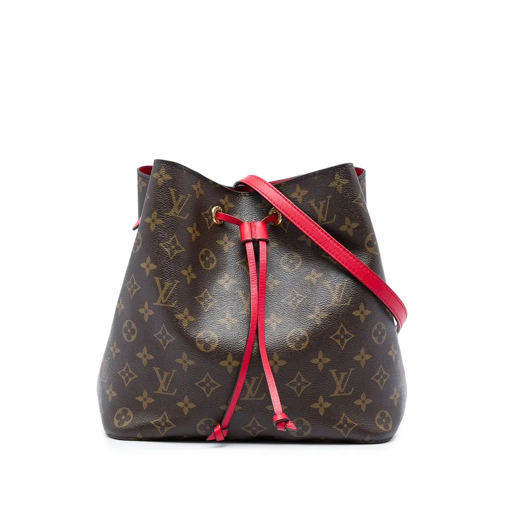 Louis Vuitton Monogram Neonoe MM Brown Canvas Very good - Front View