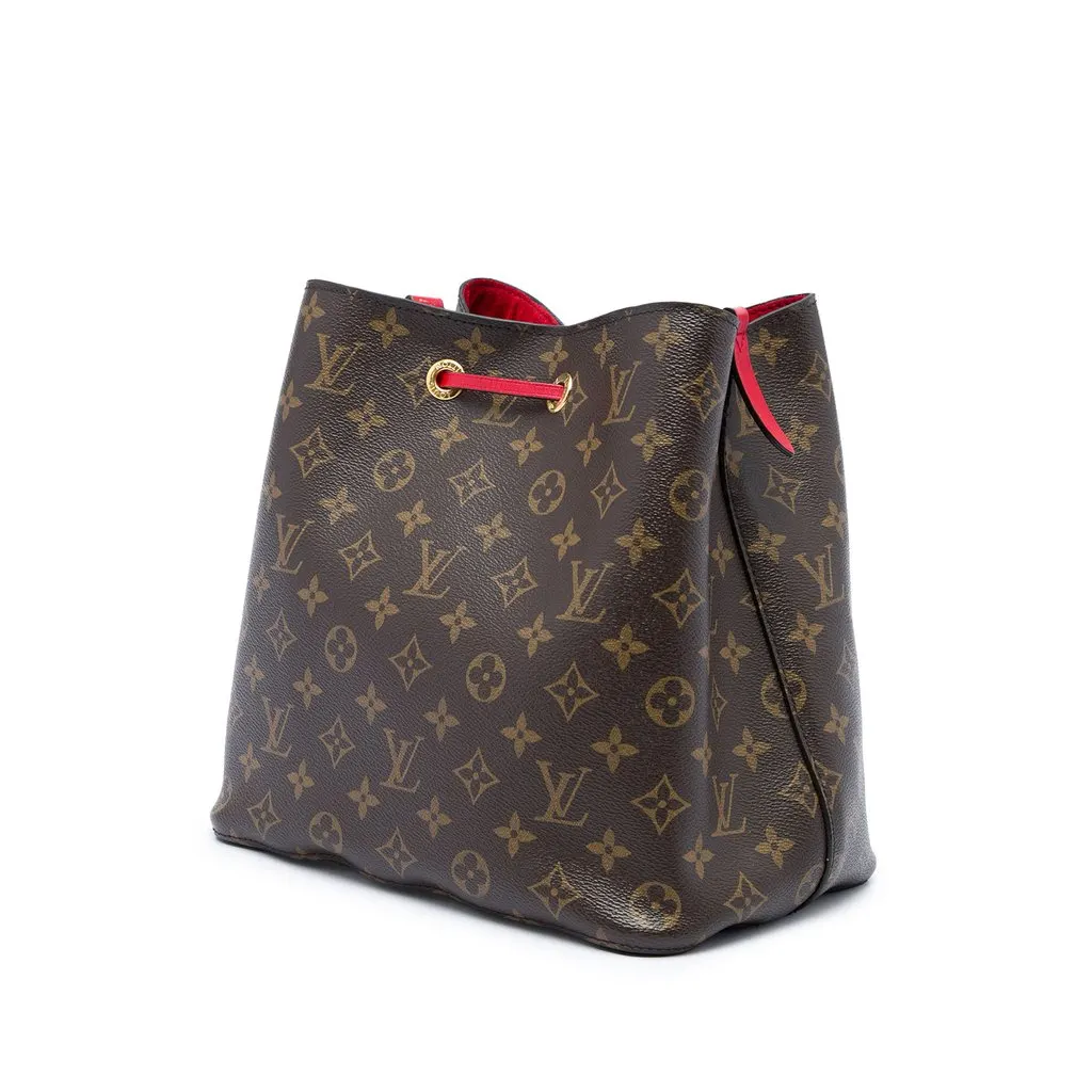 Louis Vuitton Monogram Neonoe MM Brown Canvas Very good - Back View