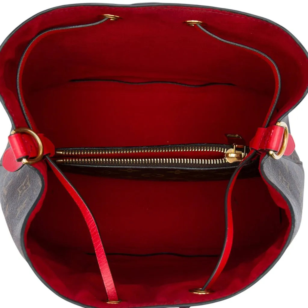 Louis Vuitton Monogram Neonoe MM Brown Canvas Very good - Model View