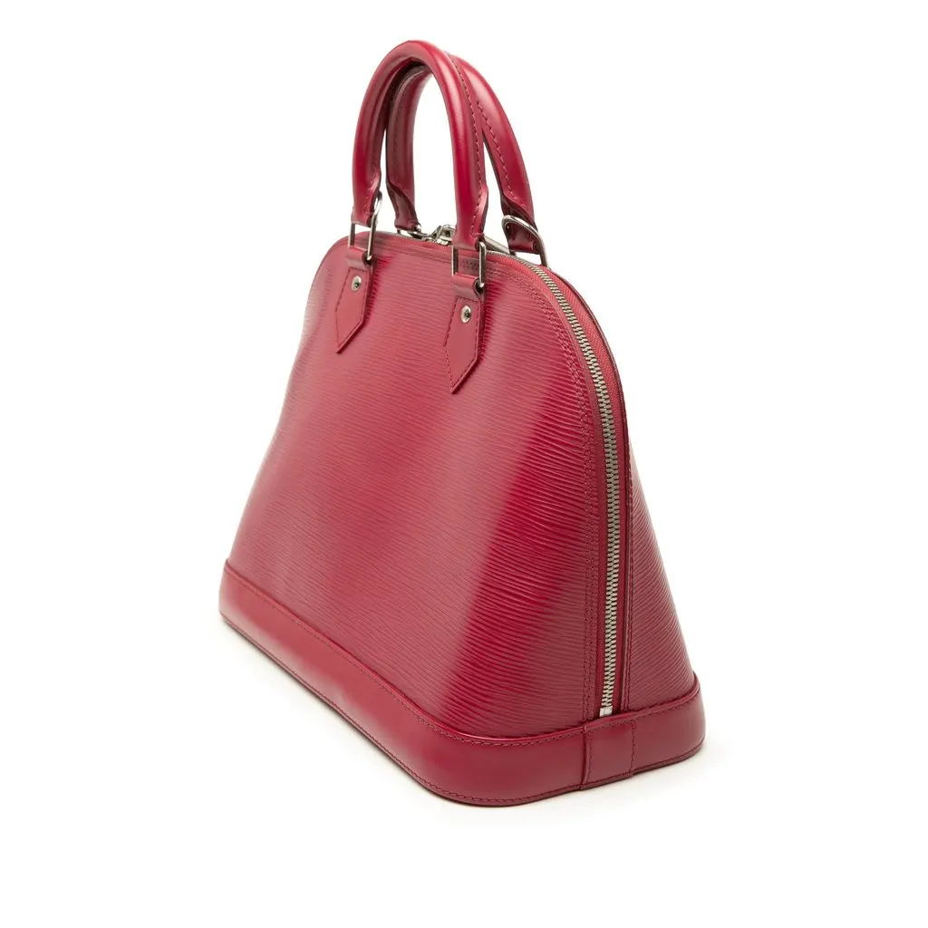 Louis Vuitton Epi Alma PM Red Leather Very good - Back View