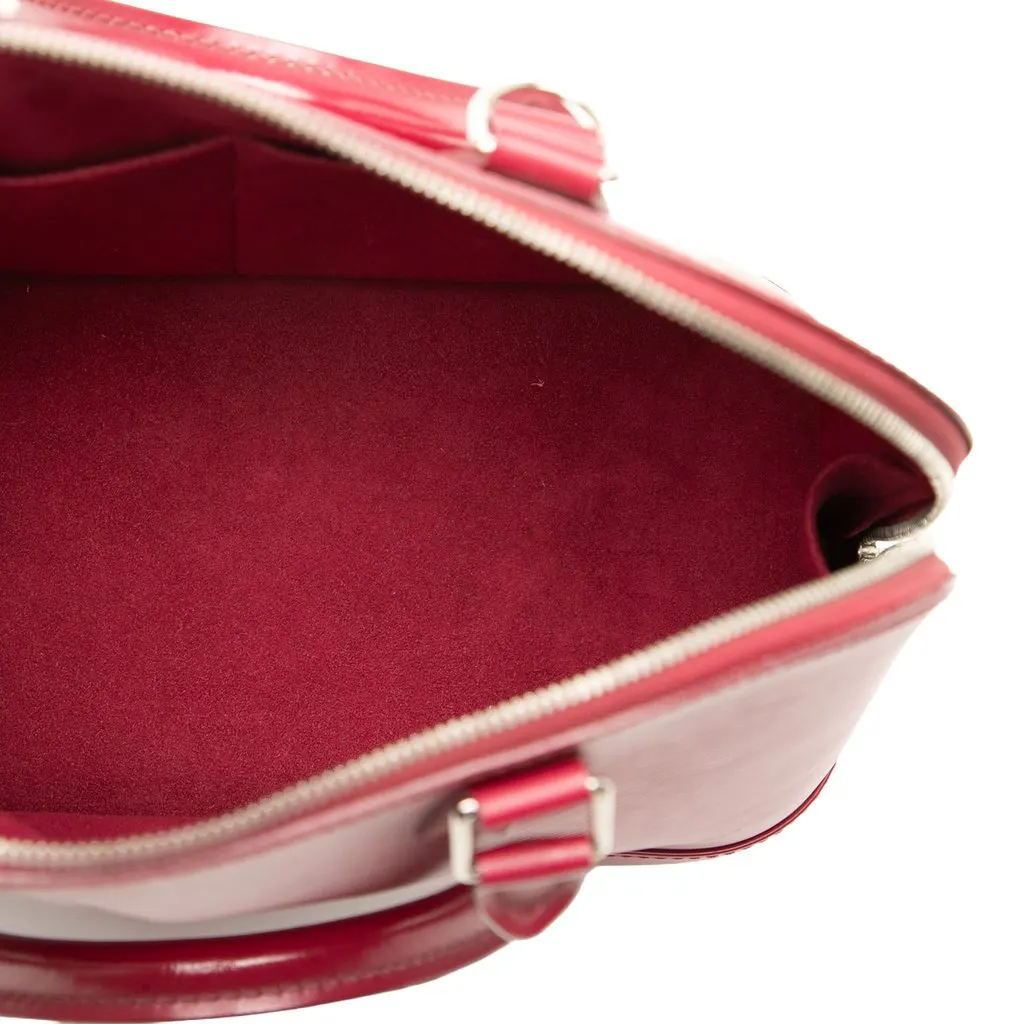 Louis Vuitton Epi Alma PM Red Leather Very good - Model View