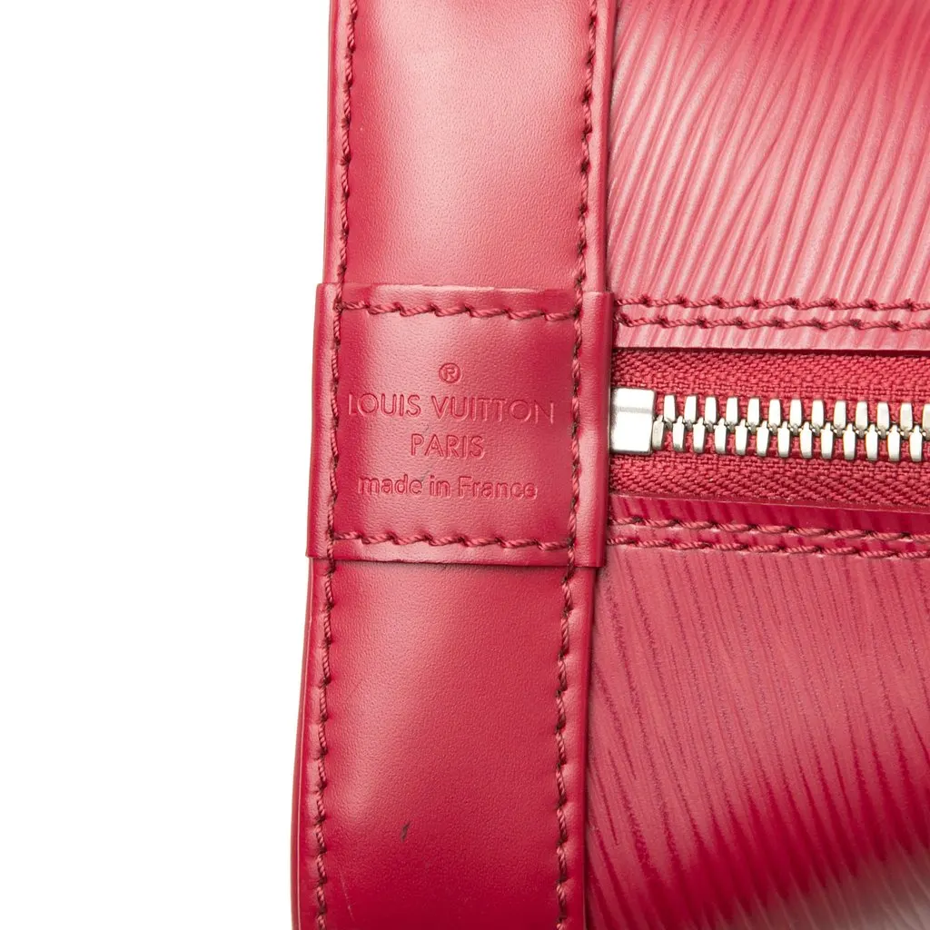 Louis Vuitton Epi Alma PM Red Leather Very good - Box View