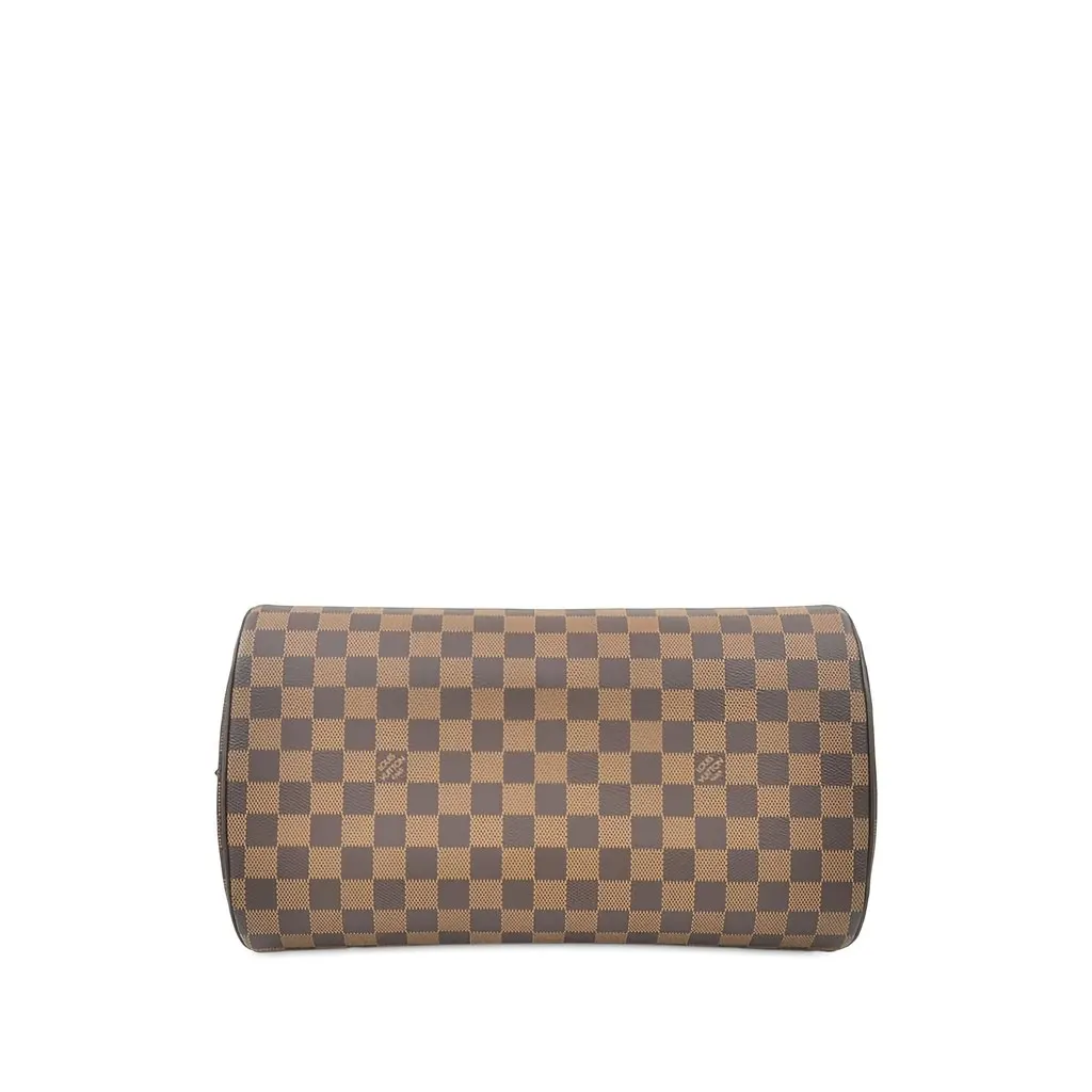 Louis Vuitton Damier Ebene Ribera MM Brown Canvas Good - Inside View