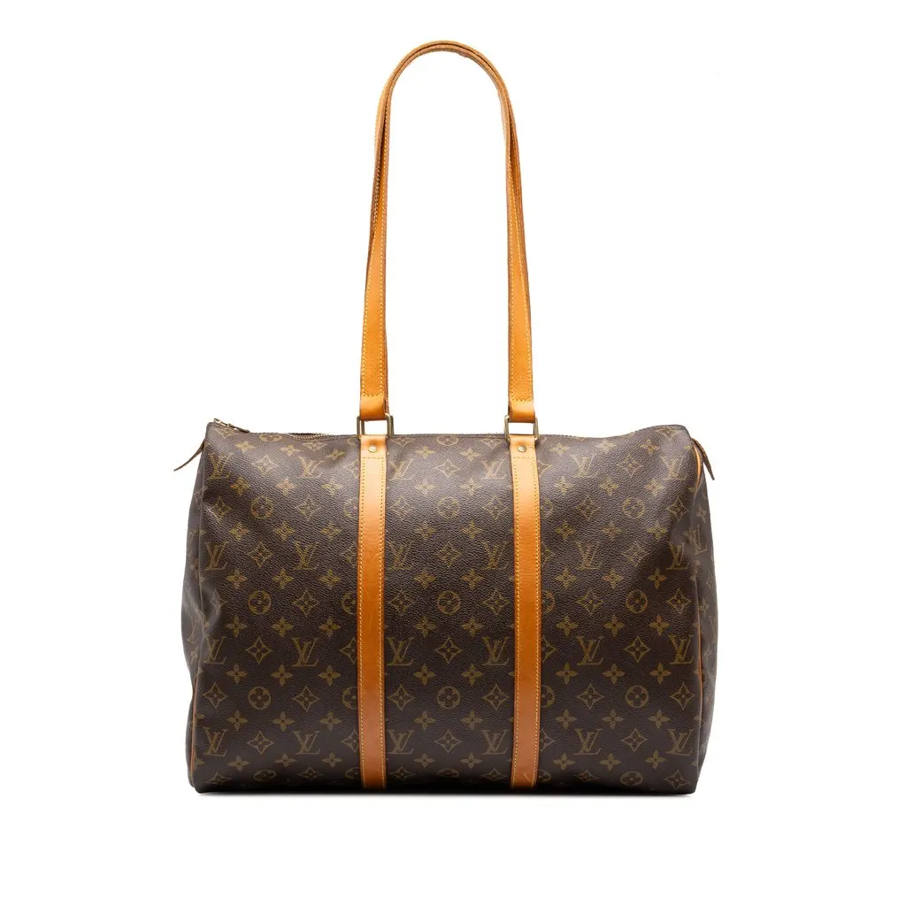 Louis Vuitton Monogram Sac Flanerie 45 Brown Canvas Good - Front View