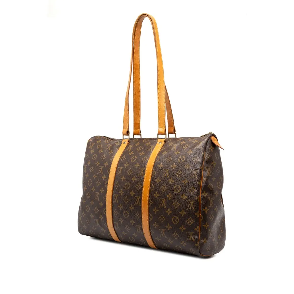 Louis Vuitton Monogram Sac Flanerie 45 Brown Canvas Good - Back View