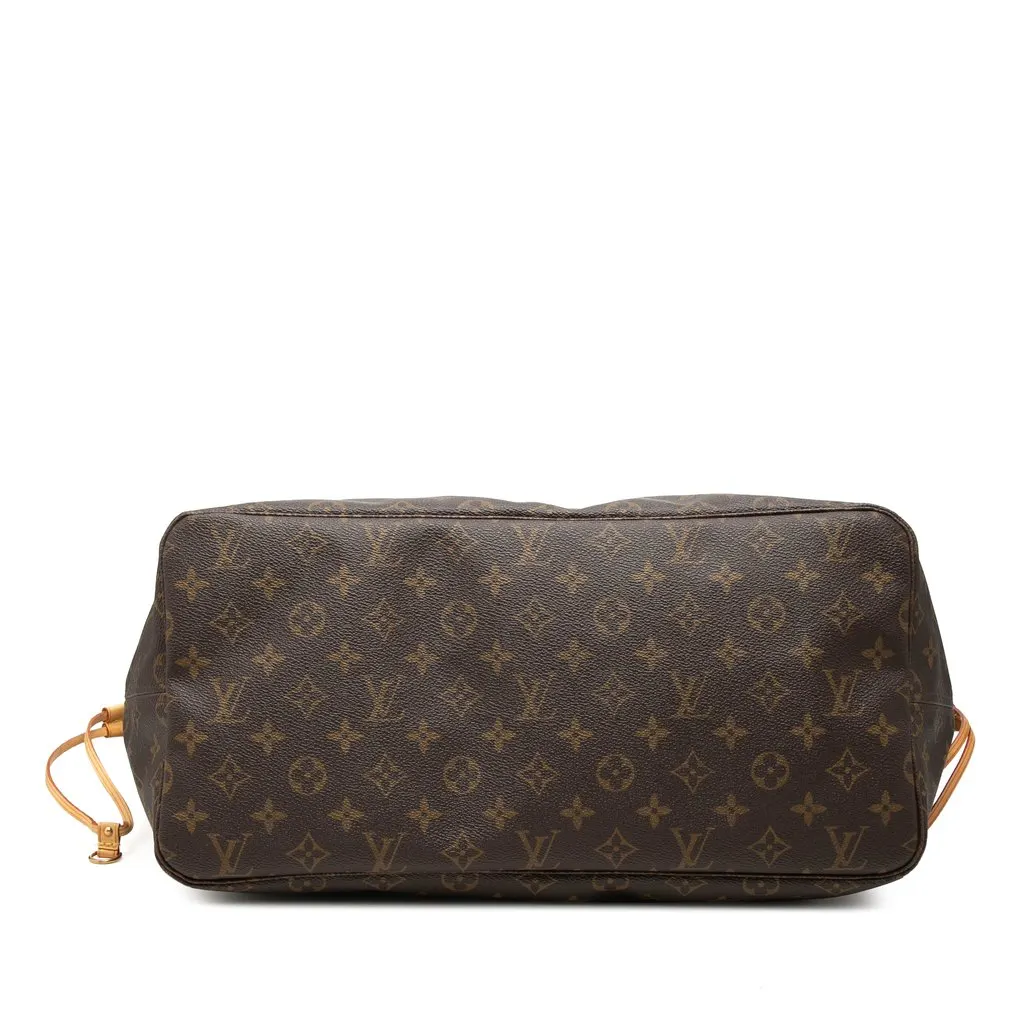 Louis Vuitton Monogram Neverfull GM Brown Good - Inside View