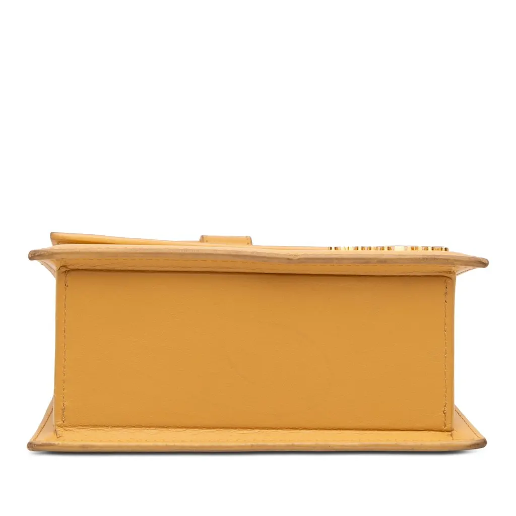 Jacquemus Leather Le Chiquito Noeud Yellow Leather Very good - Inside View