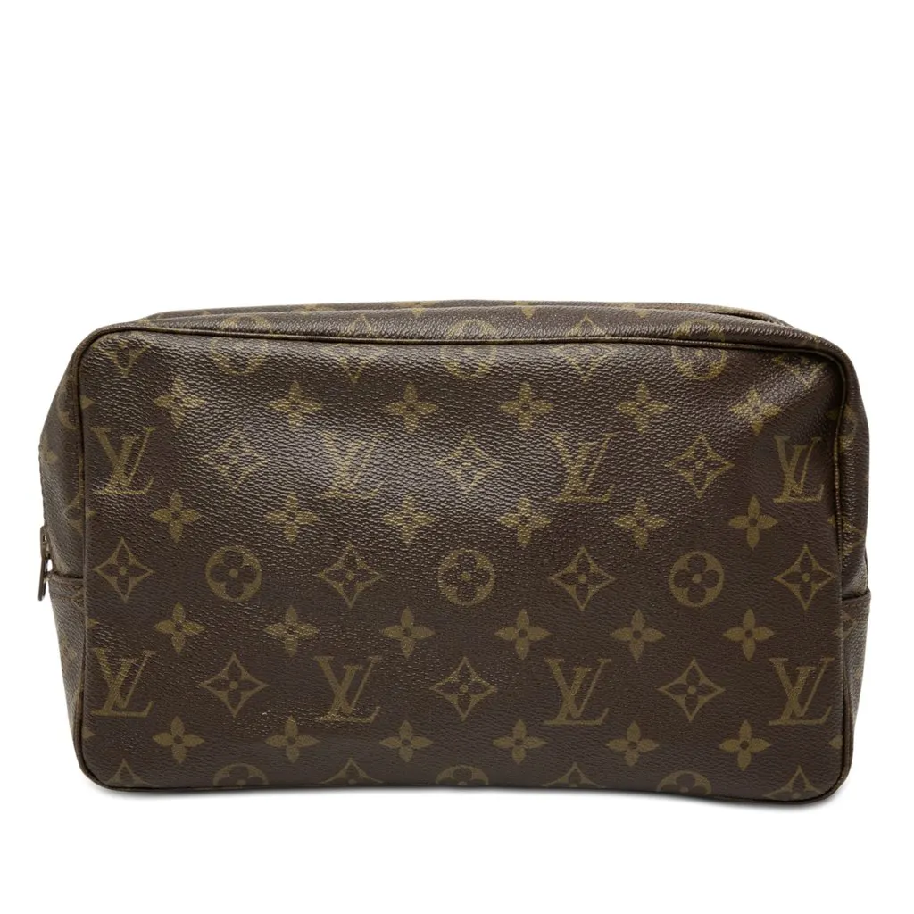Louis Vuitton Monogram Trousse Toilette 28 Brown Very good - Front View