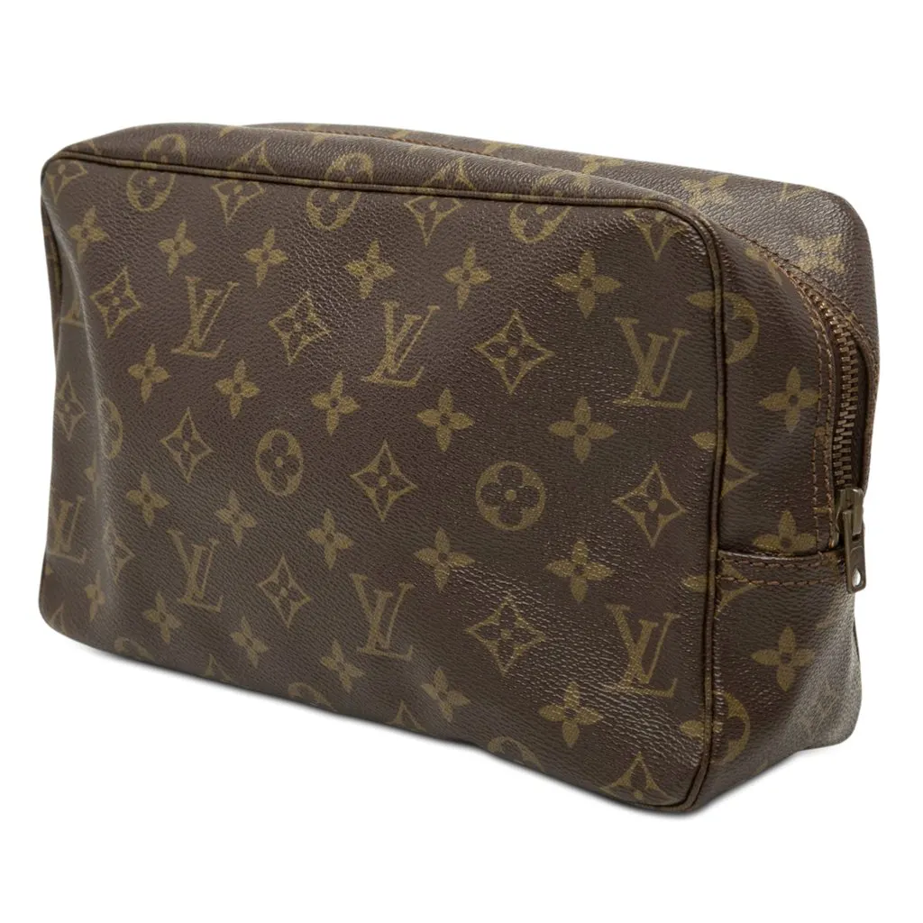 Louis Vuitton Monogram Trousse Toilette 28 Brown Very good - Back View