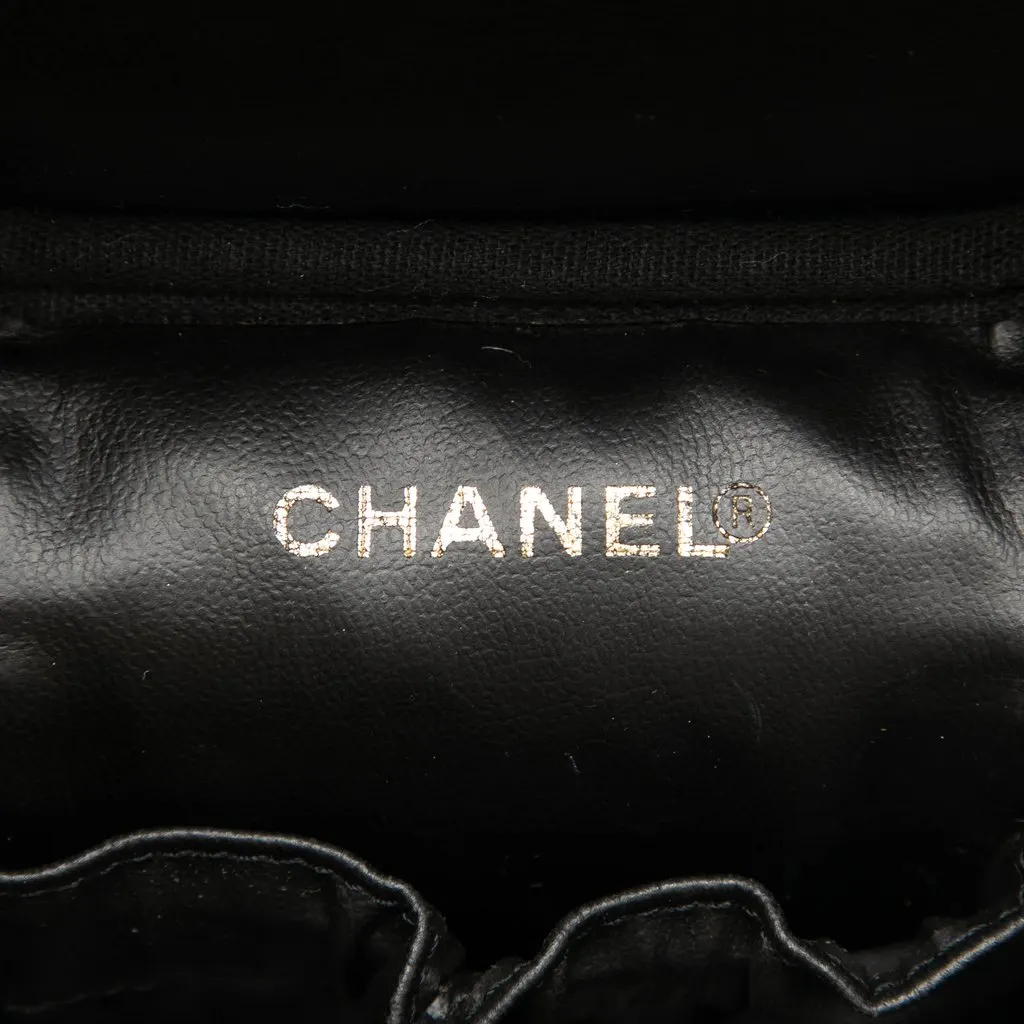 Chanel CC Caviar Vanity Bag Black Leather Very good - Box View