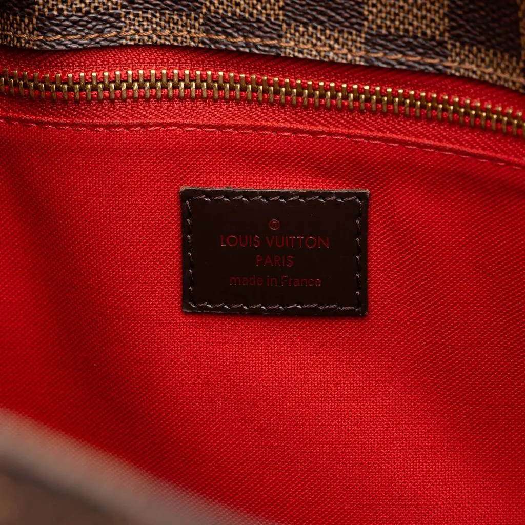 Louis Vuitton Damier Ebene Cabas Rosebery Brown Canvas Very good - Box View