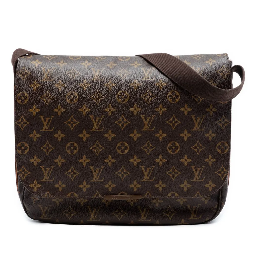 Louis Vuitton Monogram Beaubourg Messenger MM Brown Very good - Front View
