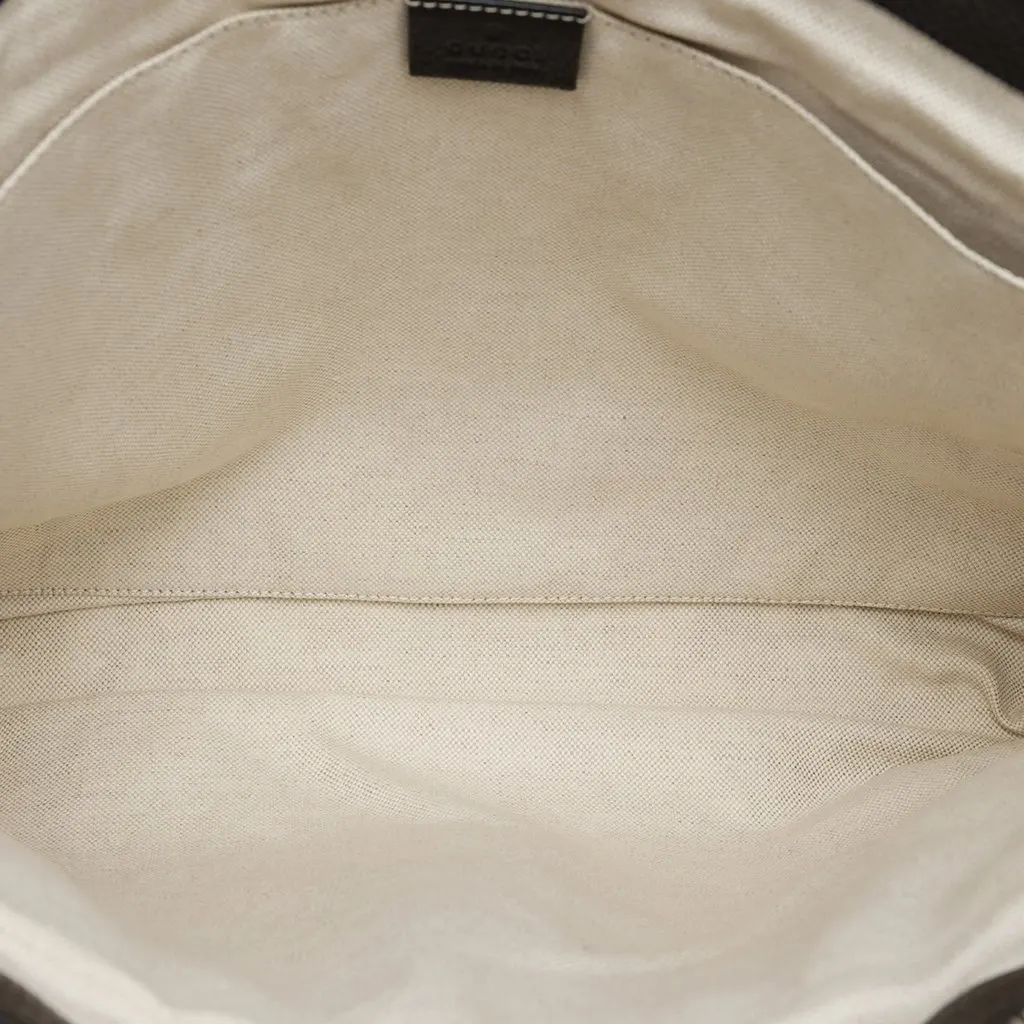 Gucci Calfskin Soho Clutch Black Leather Very good - Model View