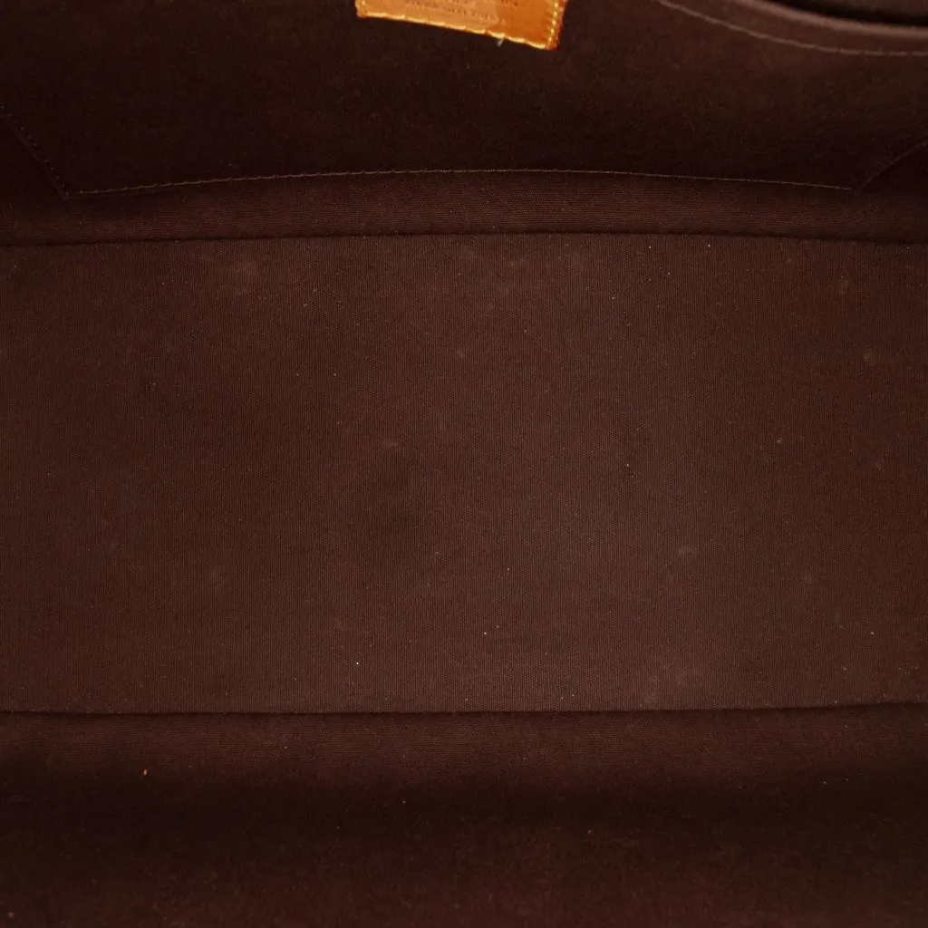 Louis Vuitton Monogram Vernis Rosewood Avenue Purple Leather Very good - Model View