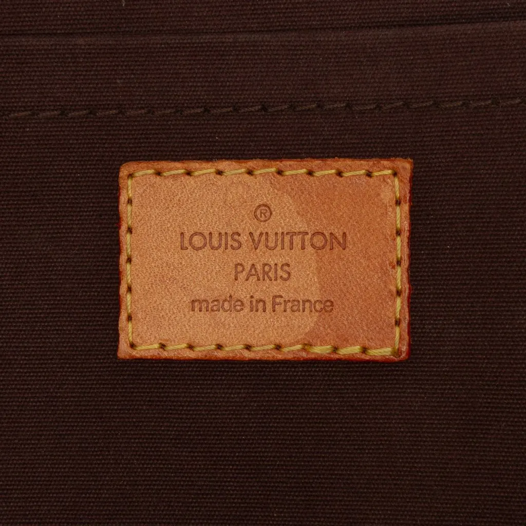 Louis Vuitton Monogram Vernis Rosewood Avenue Purple Leather Very good - Box View