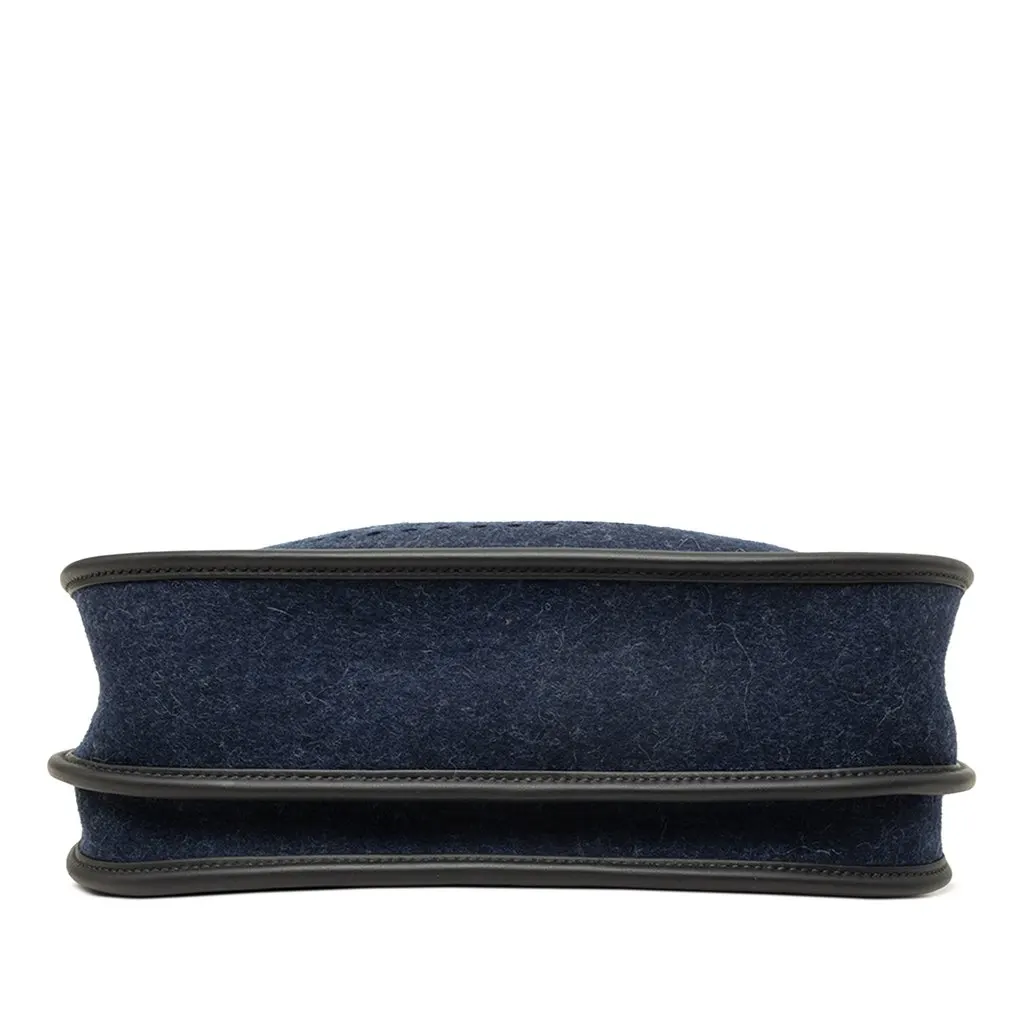 Hermès Feutre and Swift Evelyne III 29 Blue Wool Very good - Inside View
