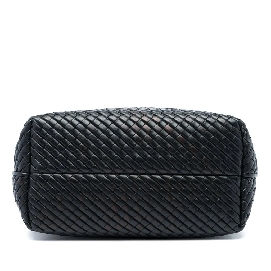 Bottega Veneta Nappa Intrecciato Imperatore Convertible Tote Black Leather Very good - Inside View