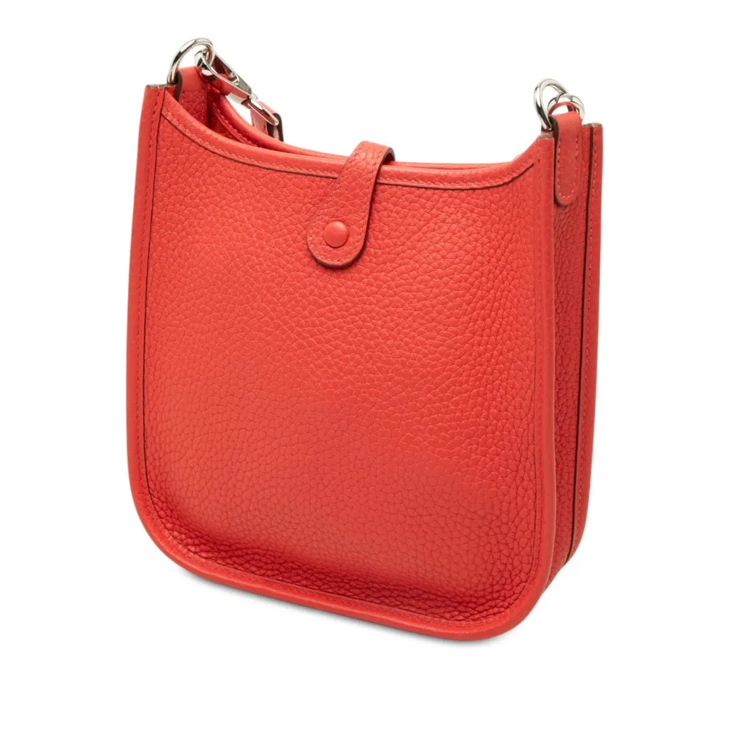 Hermès Clemence Evelyne Amazon I TPM Pink Leather Very good - Back View