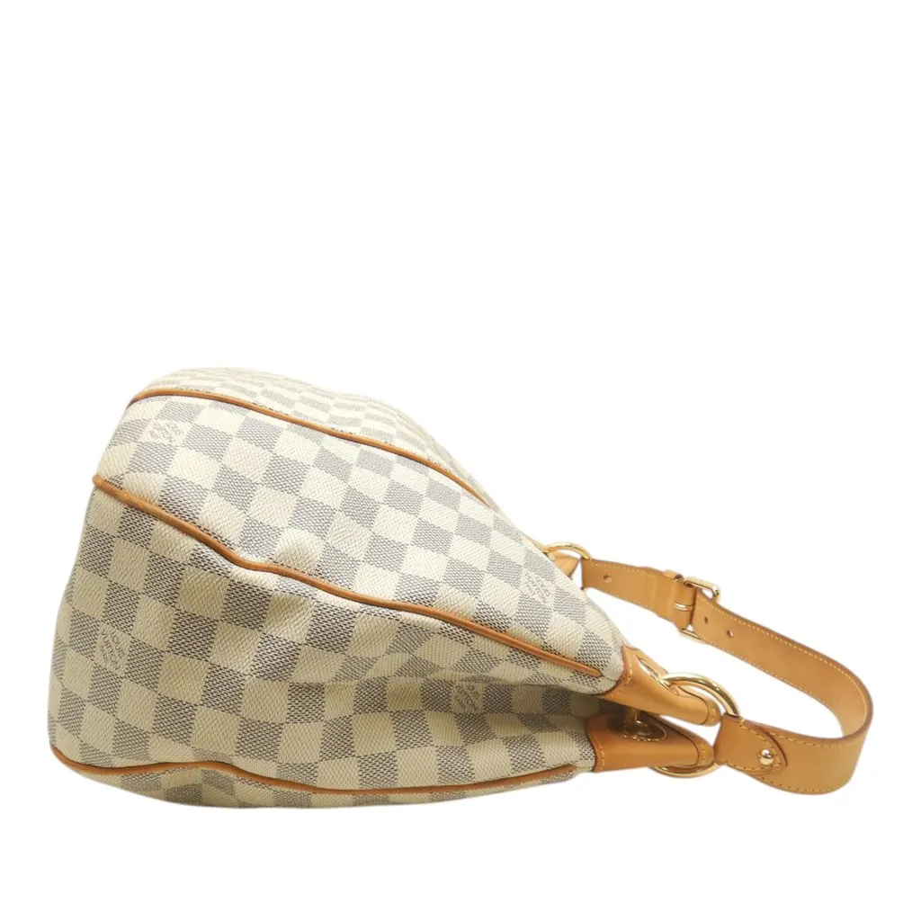Louis Vuitton Damier Azur Galliera GM White Very good - Back View