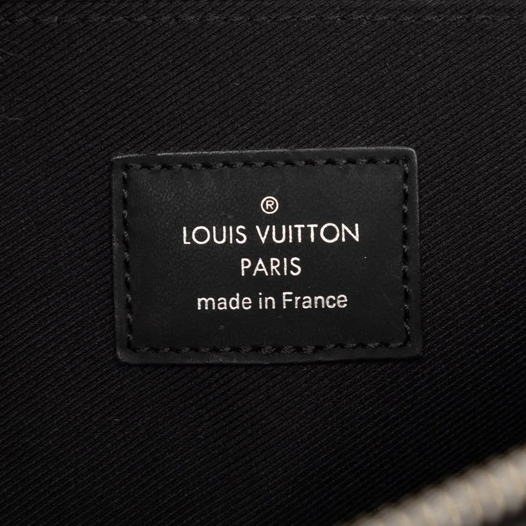 Louis Vuitton Christopher Nemeth Damier Graphite Rope Pochette Voyage GM Black Very good - Box View