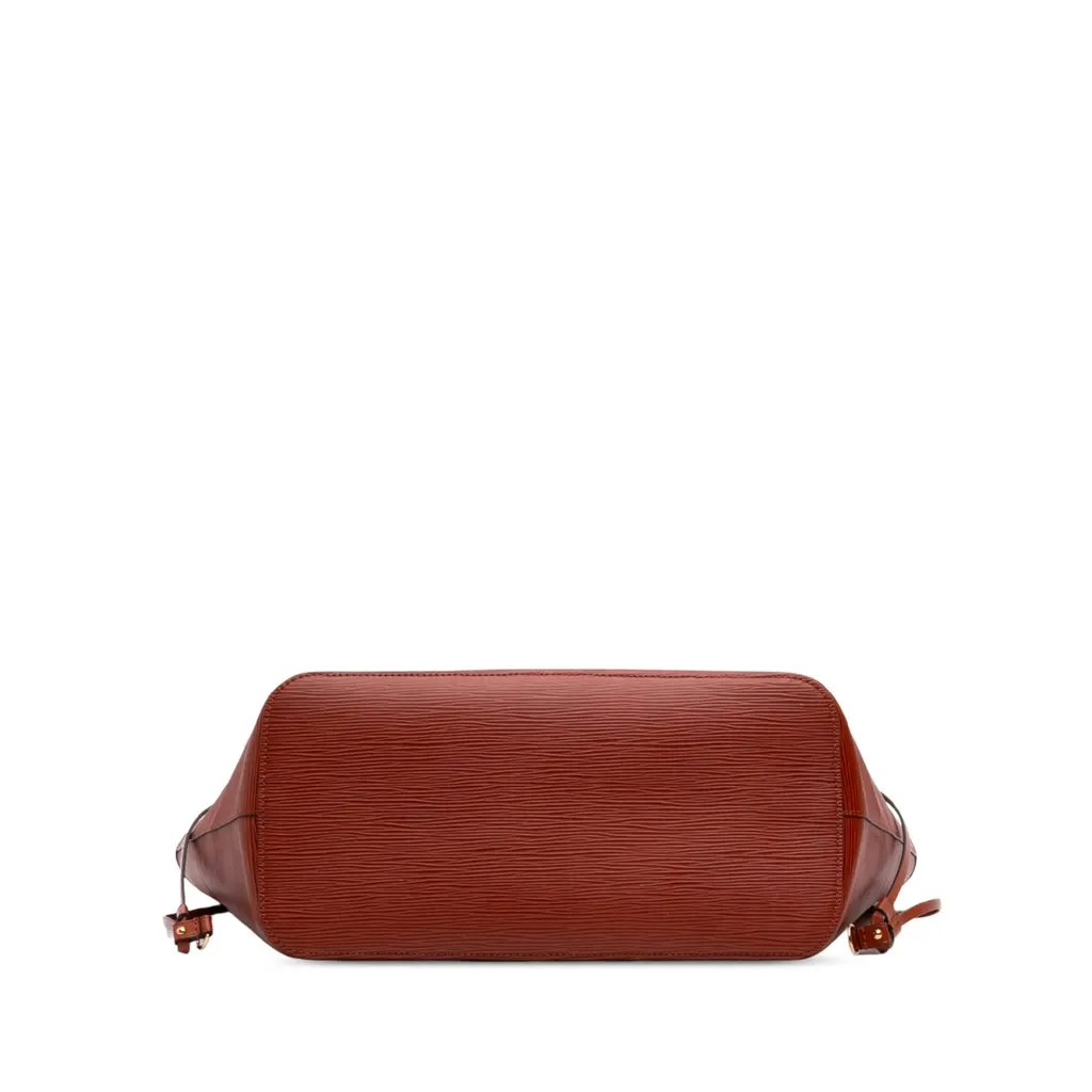 Louis Vuitton Epi Neverfull MM Brown Leather Very good - Inside View