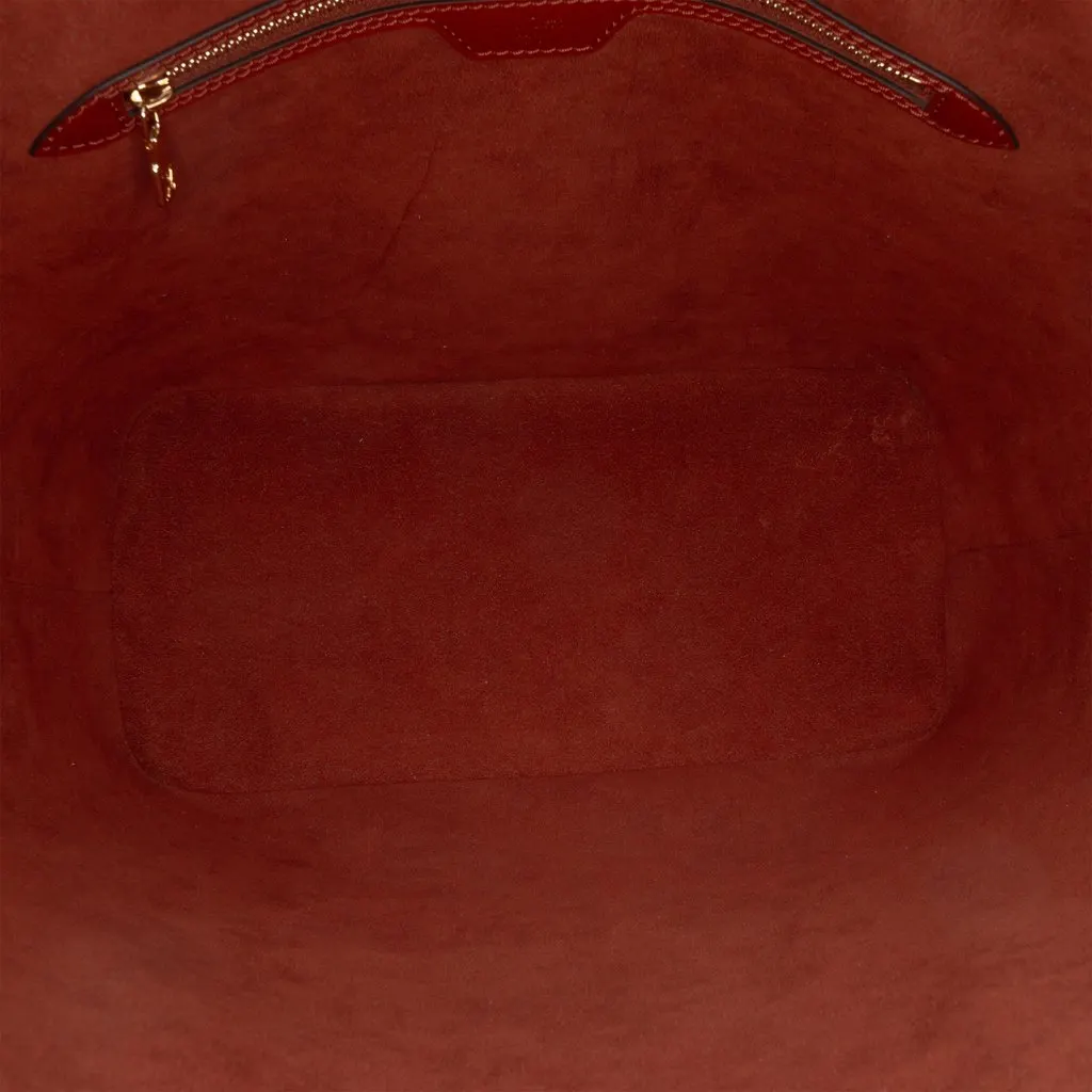 Louis Vuitton Epi Neverfull MM Brown Leather Very good - Model View