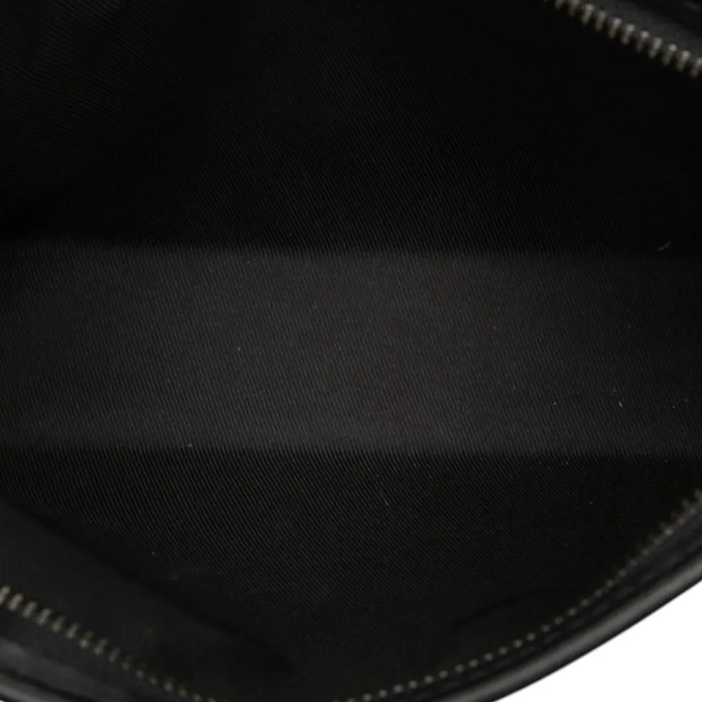 Louis Vuitton Monogram Eclipse Gaston Wearable Wallet Black Very good - Model View