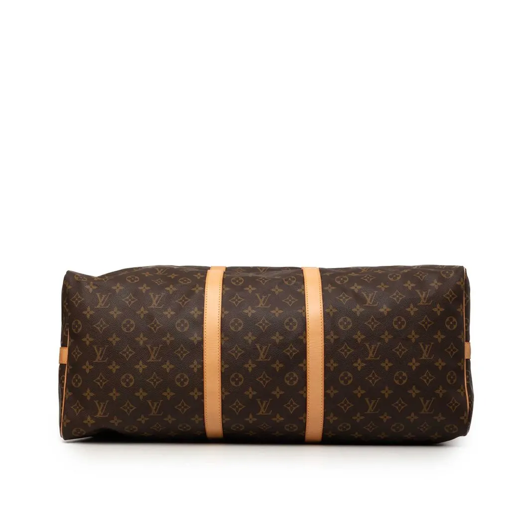 Louis Vuitton Monogram Keepall Bandouliere 60 Brown Very good - Inside View