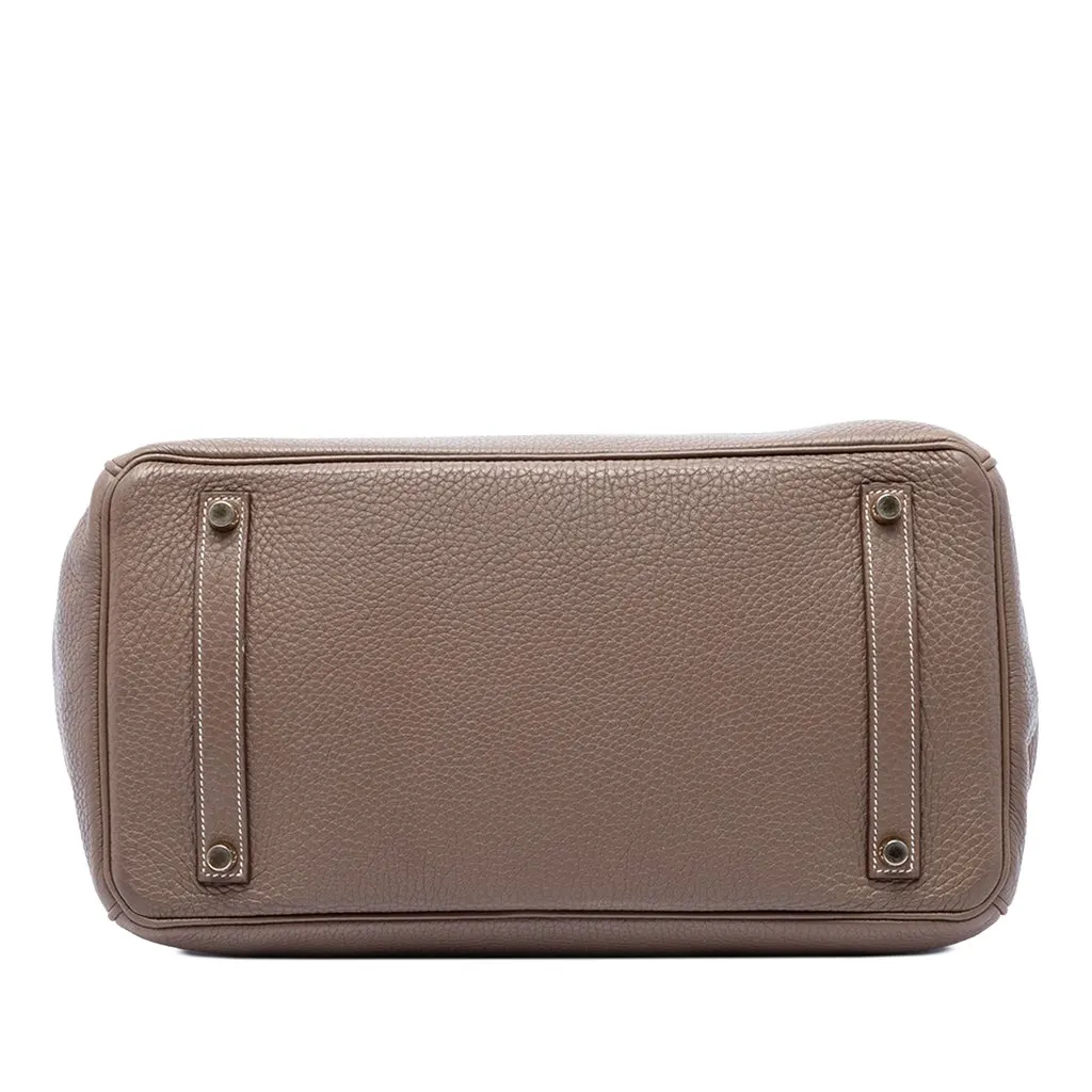 Hermès Togo Birkin Retourne 35 Brown Leather Good - Inside View