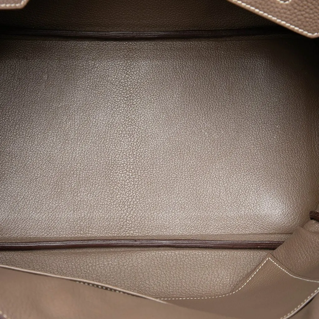 Hermès Togo Birkin Retourne 35 Brown Leather Good - Model View