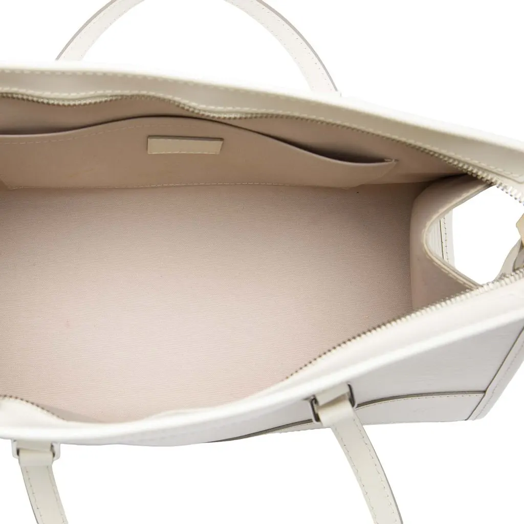 Louis Vuitton Epi Madeleine PM White Leather Very good - Model View