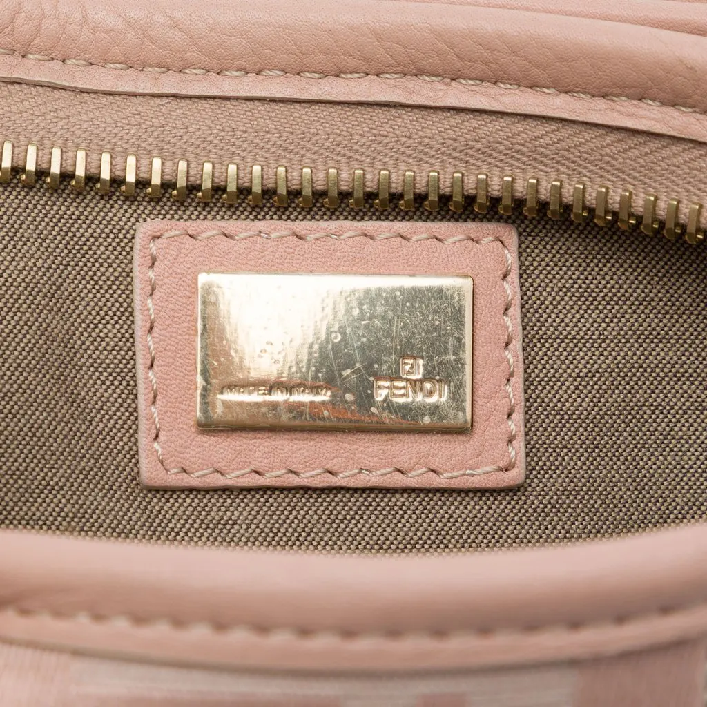 Fendi Canvas Zucca Borsa Tape Crossbody Beige Canvas Very good - Box View