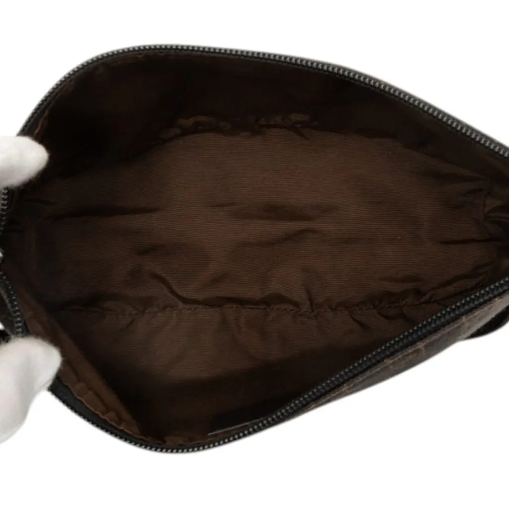 Gucci GG Denim Boat Brown Denim Good - Model View