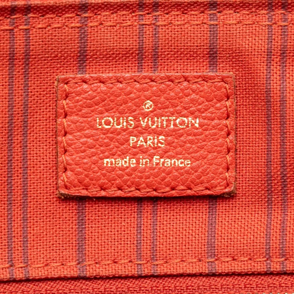 Louis Vuitton Monogram Empreinte Speedy Bandouliere 25 Red Leather Good - Box View