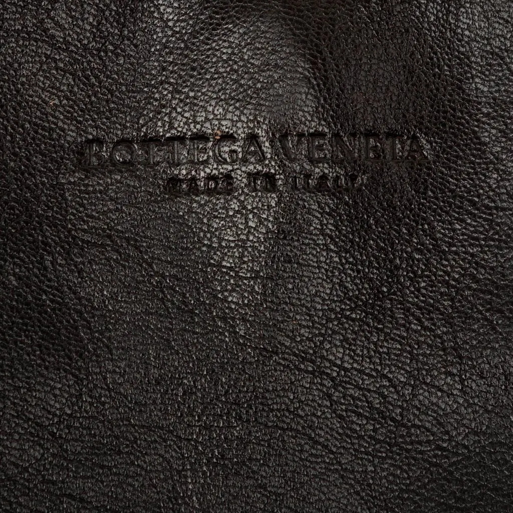 Bottega Veneta Intrecciato Trimmed Nappa Shoulder Bag Brown Leather Good - Box View