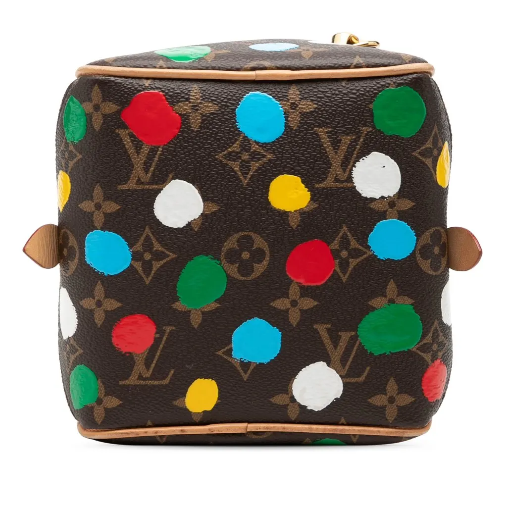 Louis Vuitton Yayoi Kusama Monogram Painted Dots Square Bag Brown Very good - Inside View