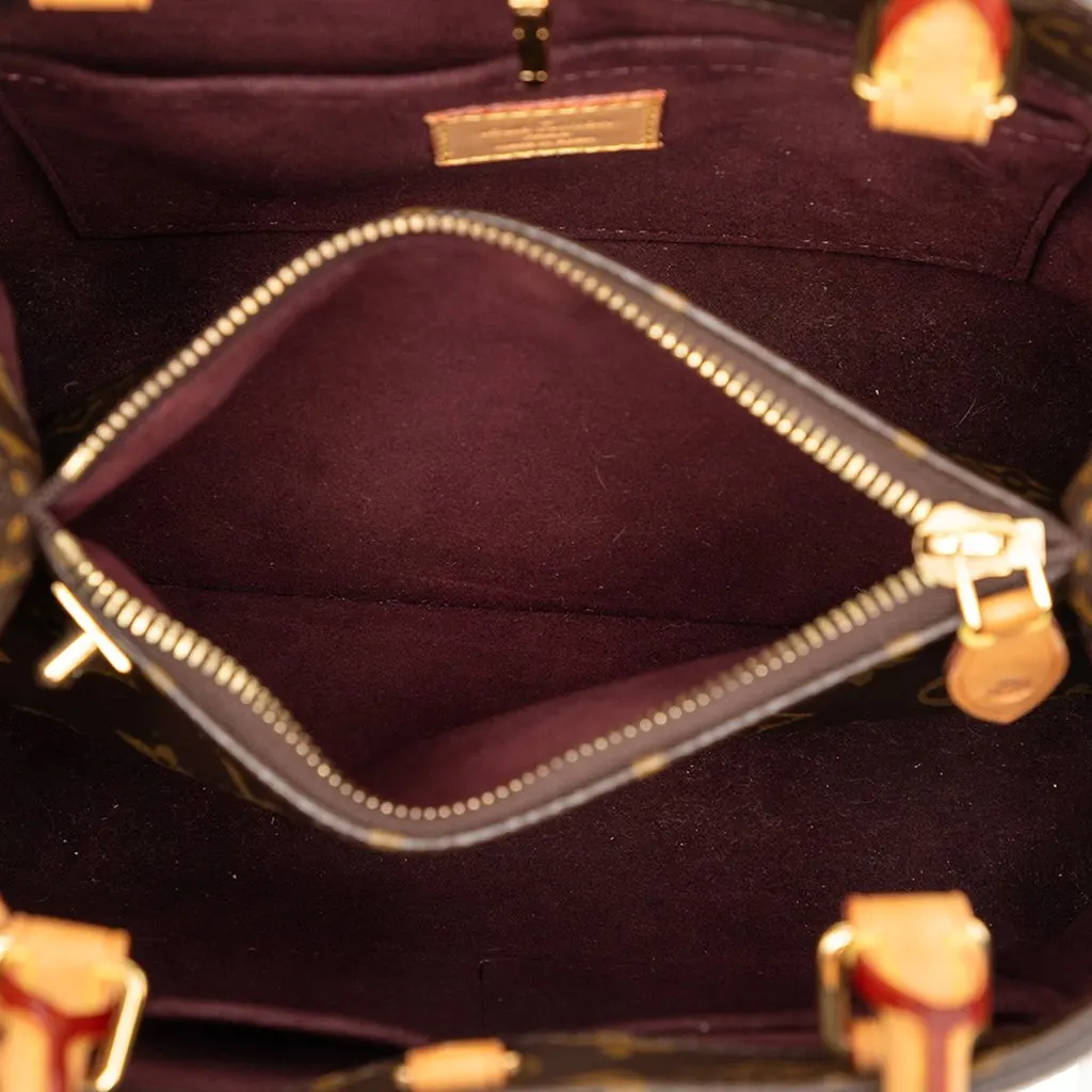 Louis Vuitton Monogram Montaigne BB Brown Very good - Model View