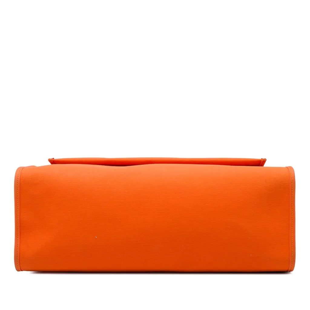 Hermès Toile Herbag Zip 39 Orange Canvas Very good - Inside View