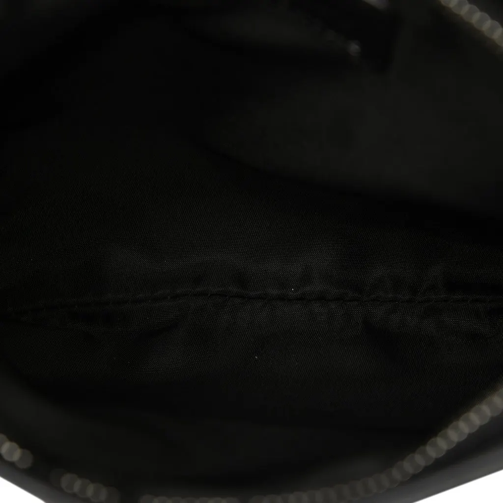 Dior Diorissimo Trotter Canvas Street Chic Crossbody Black Very good - Model View
